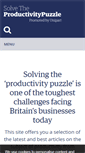 Mobile Screenshot of productivitypuzzle.com